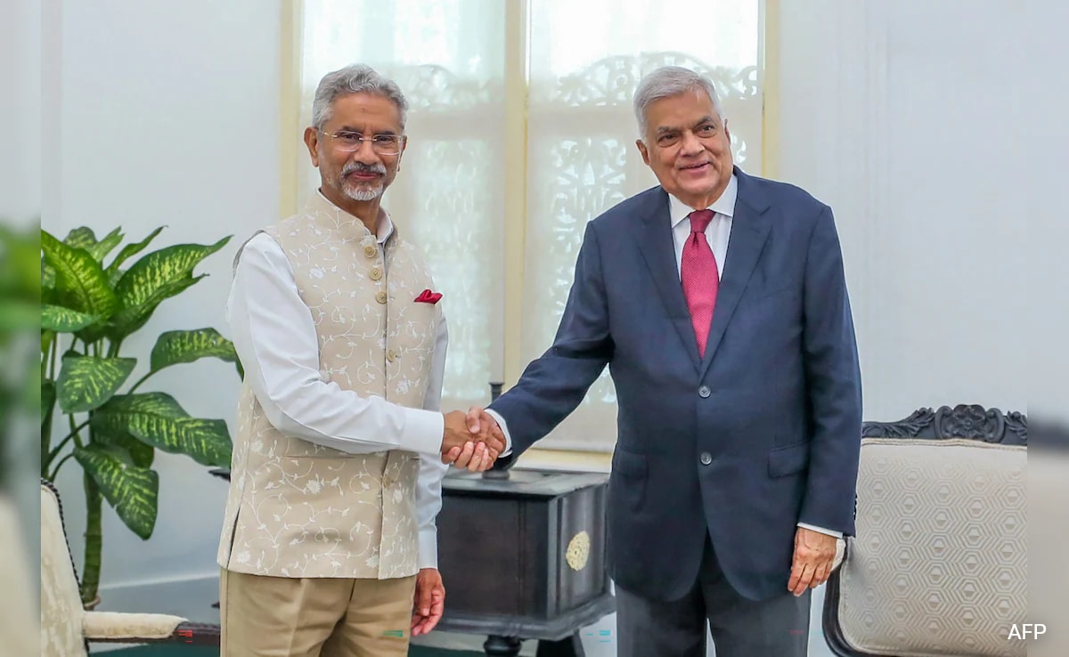 S Jaishankar Holds Talks With Sri Lankan Top Leadership